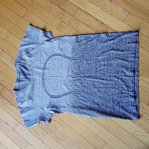 Womens Gray Ombre Lululemon T-shirt